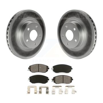 Front Coated Disc Brake Rotor And Semi-Metallic Pad Kit For Subaru Impreza Scion FR-S BRZ KGS-100197