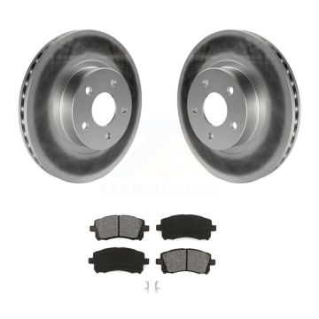 Front Coated Brake Rotor Semi-Metallic Pad Kit For Subaru Forester Legacy Impreza Outback KGS-100199