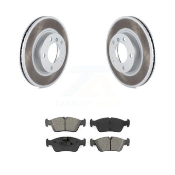 Front Coat Brake Rotor Semi-Metallic Pad Kit For BMW Z3 Z4 320i 328i 323i 325i 318i 323Ci KGS-100216