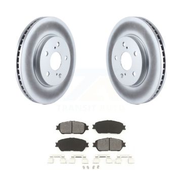 Front Coat Brake Rotors Semi-Metallic Pad Kit For Toyota Sienna Camry Solara Avalon Lexus KGS-100260