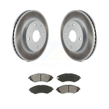 Front Coat Disc Brake Rotor Semi-Metallic Pad Kit For Chevrolet Optra Suzuki Forenza Reno KGS-100315