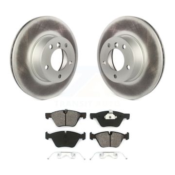 Front Coated Disc Brake Rotors And Semi-Metallic Pads Kit For BMW X1 328xi KGS-100407