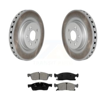 Front Coat Brake Rotor Semi-Metallic Pad Kit For Mercedes-Benz ML350 GLE350 ML250 GLE300d KGS-100471
