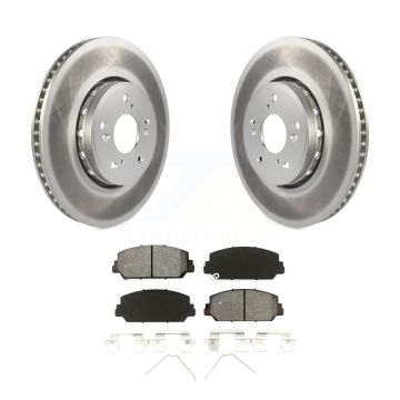 Front Coated Disc Brake Rotors And Semi-Metallic Pads Kit For Acura RDX ILX KGS-100479