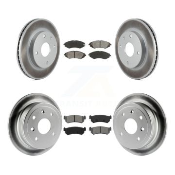 Front Rear Coat Brake Rotor Semi-Metallic Pad Kit For Chevrolet Optra Suzuki Forenza Reno KGS-100883