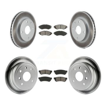 Front Rear Coat Brake Rotor Semi-Metallic Pad Kit For Chevrolet Optra Suzuki Forenza Reno KGS-100884