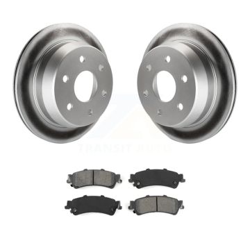 Rear Coat Brake Rotor Semi-Metallic Pad Kit For Chevrolet GMC Silverado 1500 Sierra Astro KGS-101124