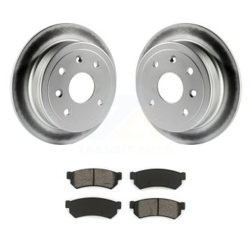 Rear Coat Disc Brake Rotors Semi-Metallic Pad Kit For Chevrolet Optra Suzuki Forenza Reno KGS-101152