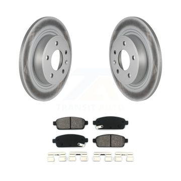 Rear Coat Brake Rotor Semi-Metallic Pad Kit For Chevrolet Cruze Buick Verano Orlando Volt KGS-101172