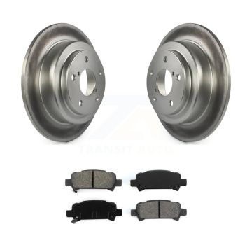 Rear Coated Disc Brake Rotors And Semi-Metallic Pads Kit For Subaru Forester Impreza KGS-101261