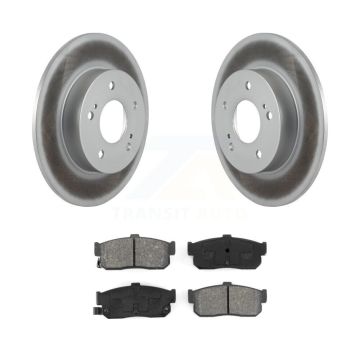 Rear Coated Disc Brake Rotors And Semi-Metallic Pads Kit For Nissan Maxima INFINITI I30 KGS-101275
