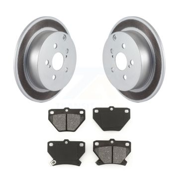 Rear Coat Brake Rotor Semi-Metallic Pad Kit For Toyota Matrix Corolla Pontiac Vibe Celica KGS-101292