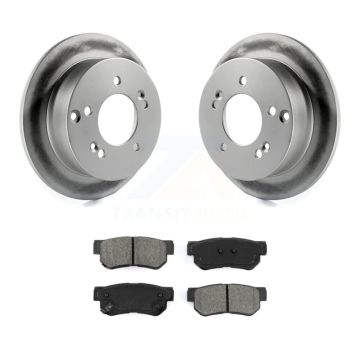 Rear Coat Brake Rotor Semi-Metallic Pad Kit For Hyundai Tucson Kia Sportage Sonata Optima KGS-101311