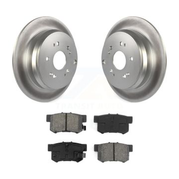 Rear Coated Disc Brake Rotors And Semi-Metallic Pads Kit For Acura RDX KGS-101344