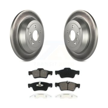 Rear Coat Brake Rotor Semi-Metallic Pad Kit For Mercedes-Benz ML350 ML320 R350 ML500 R320 KGS-101374