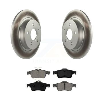 Rear Coated Disc Brake Rotors And Semi-Metallic Pads Kit For Volvo S40 C30 V50 C70 KGS-101399