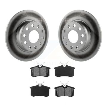 Rear Coated Brake Rotors Semi-Metallic Pad Kit For Audi A3 With 272mm Diameter Rotor KGS-101451