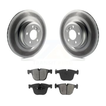 Rear Coat Brake Rotor Semi-Metallic Pad Kit For BMW 750i xDrive 750Li 550i GT Alpina B7 7 KGS-101452