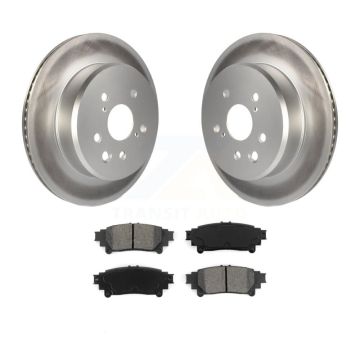 Rear Coat Brake Rotor Semi-Metallic Pad Kit For Lexus IS300 IS350 GS350 RC350 RC300 GS300 KGS-101471