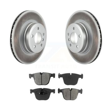 Rear Coated Disc Brake Rotors And Semi-Metallic Pads Kit For BMW X5 X6 KGS-101491