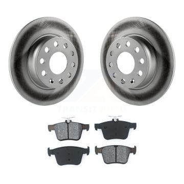 Rear Coat Brake Rotor Semi-Metallic Pad Kit For Volkswagen Taos Audi A3 Quattro e-Golf TT KGS-101685
