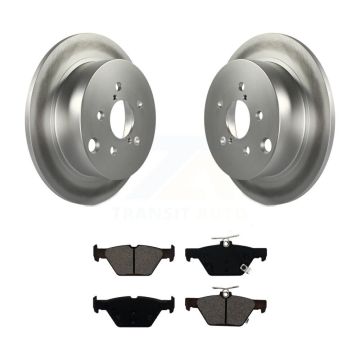Rear Coated Disc Brake Rotors And Semi-Metallic Pads Kit For Subaru Crosstrek KGS-101688