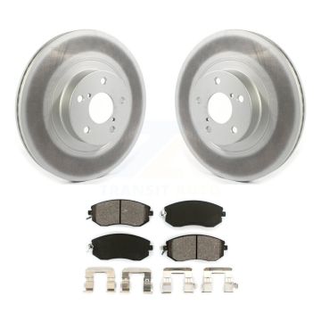 Front Coat Brake Rotor Semi-Metallic Pad Kit For Subaru Forester Impreza XV Crosstrek BRZ KGS-101792