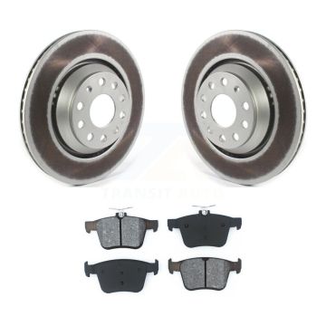 Rear Coat Brake Rotor Semi-Metallic Pad Kit For Volkswagen Atlas Audi Q3 Cross Sport Golf KGS-101868