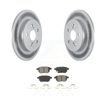 Rear Coat Brake Rotors Semi-Metallic Pad Kit For Toyota Corolla With Manual Parking KGS-101877