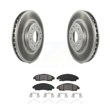 Front Coat Disc Brake Rotor Semi-Metallic Pad Kit For Chevrolet Traverse GMC Acadia Buick KGS-101909