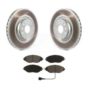 Front Coat Brake Rotor Semi-Metallic Pad Kit For Volkswagen Tiguan Jetta Audi Q3 GTI Golf KGS-101932