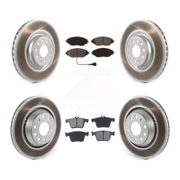 Front Rear Coat Brake Rotor Semi-Metallic Pad Kit For Audi Q3 Volkswagen Golf R Arteon S3 KGS-101987