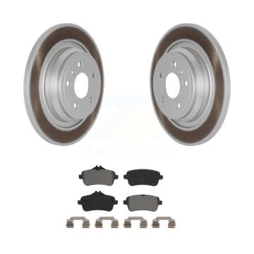 Rear Coat Brake Rotors Semi-Metallic Pad Kit For Mercedes-Benz ML350 GLE350 ML250 GLE300d KGS-102018