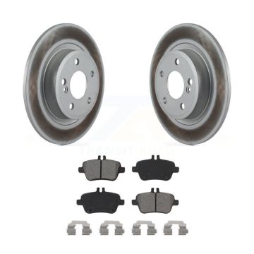 Rear Coat Brake Rotor Semi-Metallic Pad Kit For Mercedes-Benz GLA250 CLA250 B250 INFINITI KGS-102021