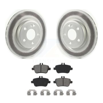 Rear Coat Brake Rotor Semi-Metallic Pad Kit For Mercedes-Benz GLA250 CLA250 INFINITI QX30 KGS-102031
