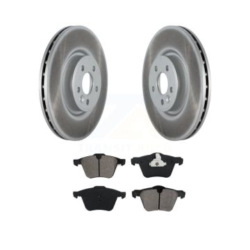 Front Coated Disc Brake Rotors And Semi-Metallic Pads Kit For Volvo XC70 S60 V60 S80 V70 KGS-102128