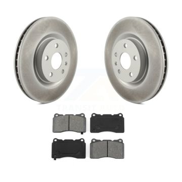 Front Coated Disc Brake Rotors And Semi-Metallic Pads Kit For Cadillac XTS Buick Regal KGS-102133
