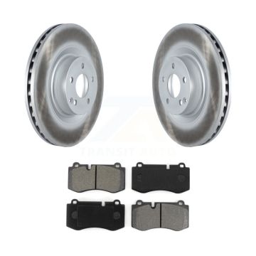 Front Coat Brake Rotor Semi-Metallic Pad Kit For Mercedes-Benz S550 S450 SL550 CL550 S350 KGS-102134