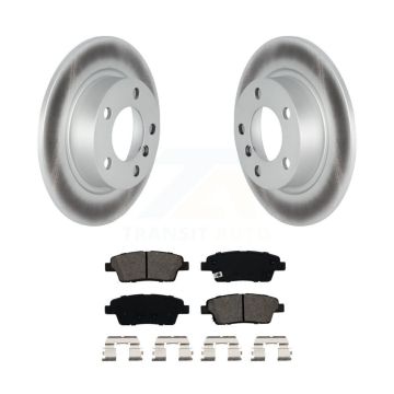 Rear Coated Disc Brake Rotor And Semi-Metallic Pad Kit For Mini Cooper Countryman Paceman KGS-102149