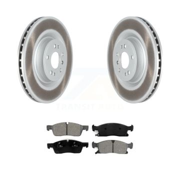 Front Coat Brake Rotors Semi-Metallic Pad Kit For Mercedes-Benz GL350 GLE400 GLS450 ML400 KGS-102254