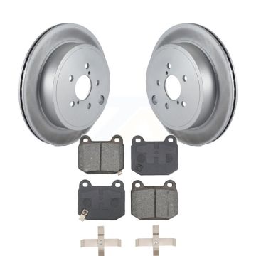Rear Coated Disc Brake Rotors And Semi-Metallic Pads Kit For Subaru BRZ Toyota 86 KGS-102488