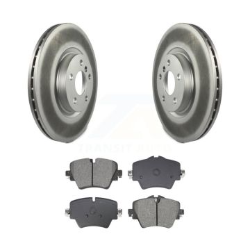 Front Coated Brake Rotors Semi-Metallic Pad Kit For BMW X1 Mini Cooper Countryman X2 228i KGS-102623