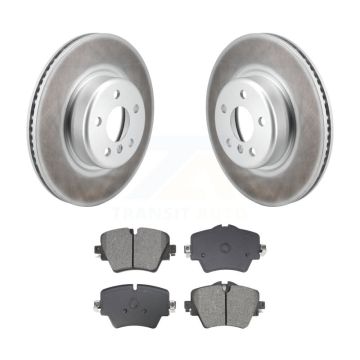 Front Coat Brake Rotors Semi-Metallic Pad Kit For BMW X3 330i xDrive X4 Z4 430i Toyota GR KGS-102625