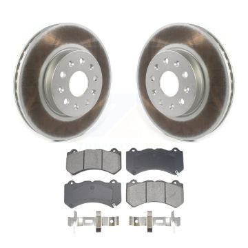Front Coated Disc Brake Rotors And Semi-Metallic Pads Kit For Chevrolet Camaro LT LS KGS-102658