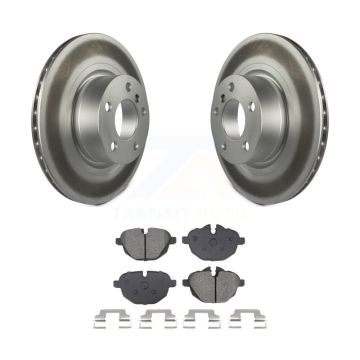 Rear Coated Disc Brake Rotors And Semi-Metallic Pads Kit For BMW X3 X4 KGS-102692