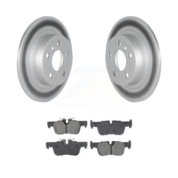 Rear Coated Brake Rotor & Semi-Metallic Pad Kit For Mini Cooper Countryman Clubman BMW i3 KGS-102694