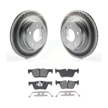 Rear Coat Brake Rotors Semi-Metallic Pad Kit For BMW 230i xDrive 228i 328i 320i 428i 328d KGS-102726