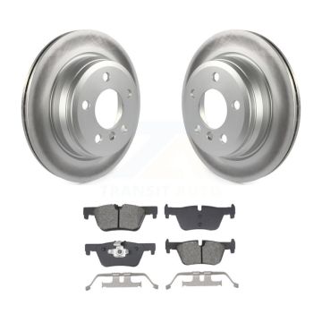 Rear Coat Brake Rotors Semi-Metallic Pad Kit For BMW 328i xDrive 330i 320i 428i 328d 430i KGS-102727