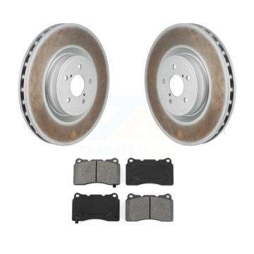 Front Coated Disc Brake Rotors And Semi-Metallic Pad Kit For Subaru BRZ Impreza Toyota 86 KGS-102816