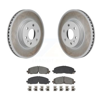 Front Coat Brake Rotors Semi-Metallic Pad Kit For 2021-2022 Chevrolet Colorado GMC Canyon KGS-102829